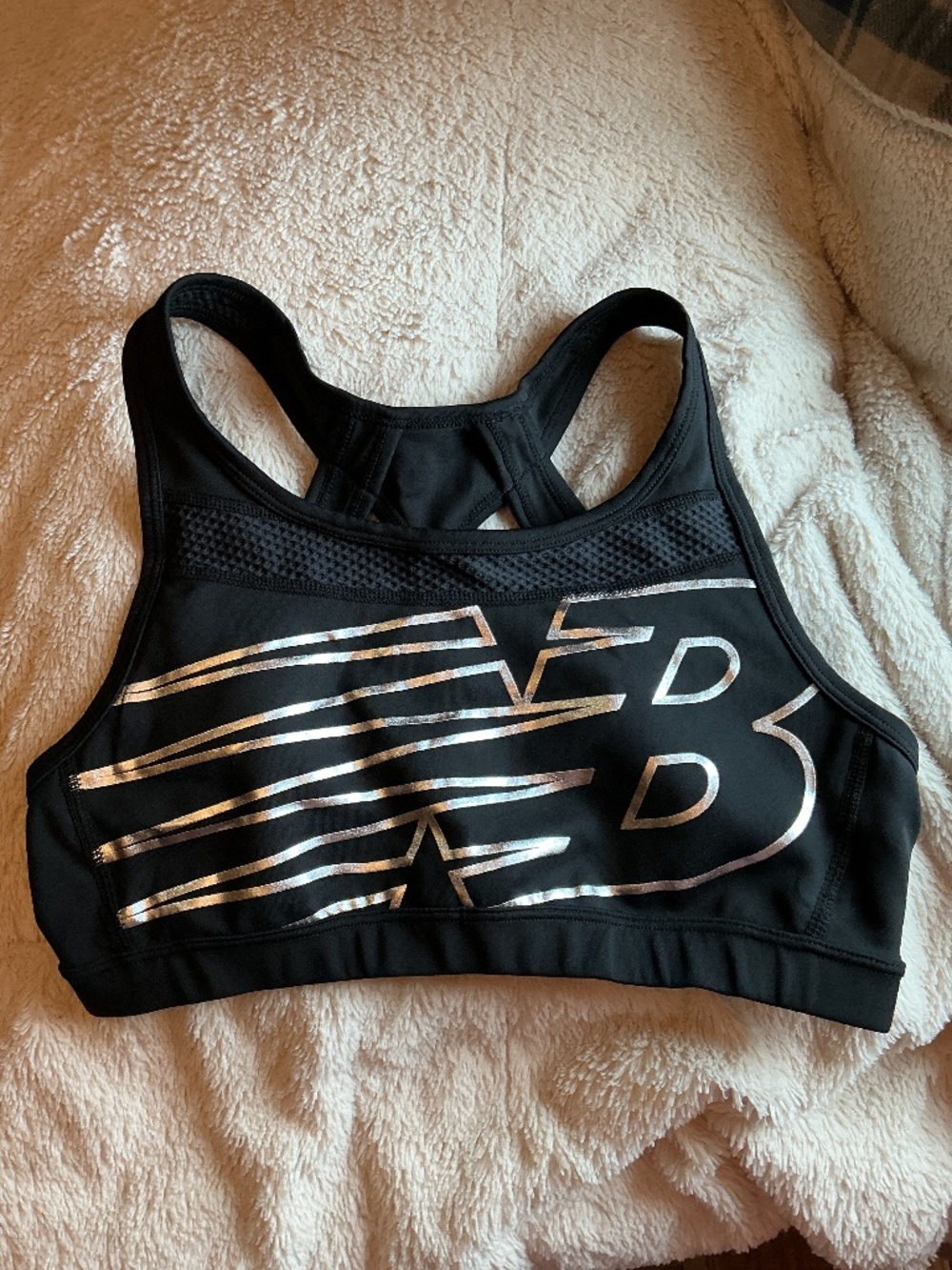 New Balance Dry Sports Bra Sparkly Size M